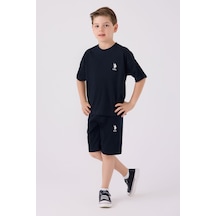 U.S. Polo Assn. U.s. Polo Assn Erkek Çocuk Lacivert Bermuda Takımı 5274-43669 Lacivert
