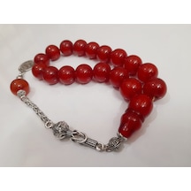 Soma Tesbih Osmanlı Benzetmesi Efe Boy Maskot Ateş Kehribar Tesbih 15 x 15 CM