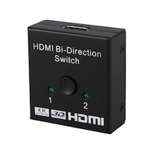 Powermaster Pm-19903 Çift Yönlü 2 Port Hdmı Splitter Çoklayıcı Birleştirici Switch