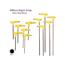 Ekstra Uzun Kol T Saplı Altıgen Anahtar 400 Mm Düz/bilye Başlı Altıgen Soket Tornavida Çift Uçlu Allen Anahtarları Araba Tamiri İçin H2 Kısa Diğer