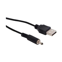 1 metre usb to 3.5x1.35 mm usb güç kablosu usb 3.5 mm 1.35 mm çevirici kablo