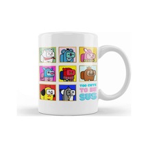 Among Us Bt21 Full Team Bts 01 Kupa Bardak Porselen Karışık