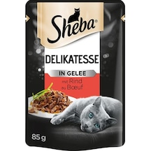 Sheba Delıkatesse Sığır Etli Pouch Konserve Yetişkin Kedi Maması 85 G