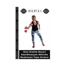 Özel Üretim Beceri Koordinasyon Aktivite Reaksiyon Topu Kırmızı