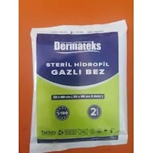 Dermateks Hidrofil Steril Gazlı Bez 30 x 80 CM 100 Adet