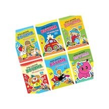 Sticker Çıkartmalı Boyama 6 Kitap Takım