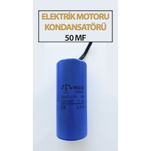 50 Mf Daimi Devre Kondansatörü Elektrikli Motor Kondansatörü 50 Mikrofarat