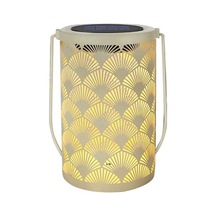 Szypzstore Dekor Için Güneş Fener Işığı - Masa Üstü Fenerler Su Geçirmez Lamba Saplı Süslemeli Asılı Bahçe Işıkları Cqnmtp Beyaz