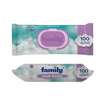 Family Islak Havlu Mendil 100'lü x 5
