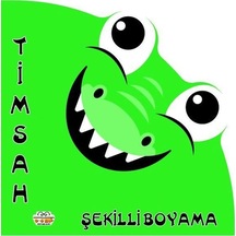 Şekilli Boyama Timsah