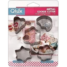Qlüx 00156 Metal Bisküvi Kalıbı