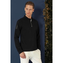 Swt 012 Swea Slim Fit Lacivert Spor 47 - Sweatshırt Lacivert