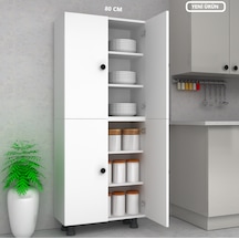 Çok Amaçlı Dolap 80 Cm Mutfak Kiler Banyo Dolabı