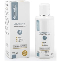 Dermoskin Keratolytic Saç Derisi Sorunları Vücut Şampuanı 200 ML
