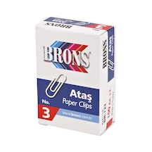 Brons Br-123 Ataş No:3 10 Paket Genel