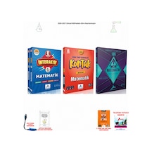 Paraf 8. Sınıf Lgs Matematik İnteraktif+kontakt+mor 3 Kitap Seti