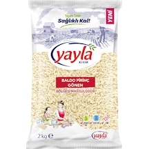 Yayla Gönen Bölgesi Mahsulü Baldo Pirinç 2 KG