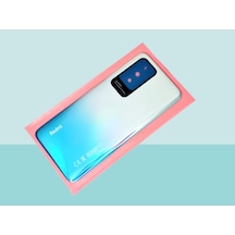 Tkgz - Xiaomi Redmi 10 Arka Kapak Batarya Kapağı - Mavi Çok Renkli