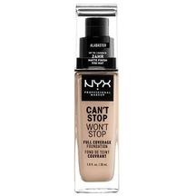 NYX Professional Makeup Can't Stop Won't Stop Full Coverage Foundation 02 Alabaster