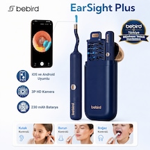 Bebird Earsight Plus Hd Kameralı Akıllı Görsel Kulak Temizleme Cihazı- Mavi