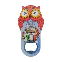 İtalya Temalı Baykuş Magnet Kapak Açacak