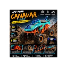 Off-road Canavar Kamyon - Uzaktan Kumandalı Canavar Arazi Aracı, 1:18 Ölçek, Şarjlı Batarya, R/c F/f - 885470724 Diğer