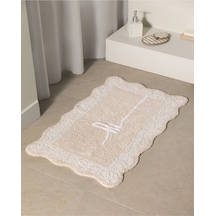 Madame Coco Gordes Banyo Paspası 50 x 80 CM Bej