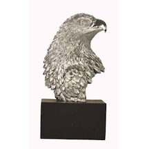 WISE Veronese Serisi-WISE STANDLI KARTAL BAŞI GRİ-18*9*9 CM