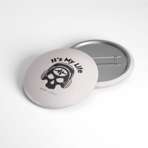 Bon Jovi Its My Life - 58mm Rozet Çok Renkli