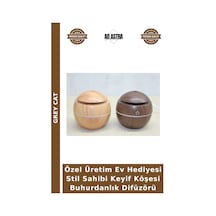 Özel Üretim Ev Hediyesi Stil Sahibi Keyif Köşesi Buhurdanlık Difüzörü Çok Renkli