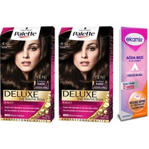 Palette Deluxe Set Saç Boyası 4 - 0 Kahve 2 Adet