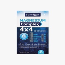 Sorvagen Magnezyum Complex 4 4 Kombinasyon 60 Tablet