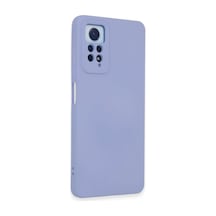 Bezos Redmi Note 12 Pro 4g Kılıf Nano İçi Kadife Silikon - Lila Mmbz