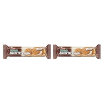 Burçak Sütlü Kremalı Yulaflı Bisküvi 100 G 2li Paket
