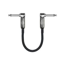 Kırlın Ipcc-203pn-0,15m-bk Pedal Ara Kablosu 15 Cm Ultra Esnek Yapı İle Pedallar Arası En Yakın Bağlantı Sessiz Ve Net Geçiş