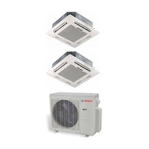 Bosch 18000 BTU 1 Dış + 2 İç Ünite (12+12) Kaset Tipi Multi Inverter Klima