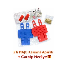 2 Li Majo Kaşınma Aparatı + Catnip Hediyeli