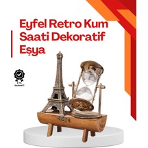 Masa - 184 - Üstü Ahşap Kum Saati Dekoratif, Dalı - Muratech - Ve Şık Yılbaşı
