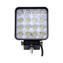 VT ÇALIŞMA LAMBASI 16 LEDLİ KARE