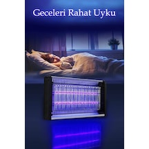 Thentech Sinek Öldürücü Led Mavi Işık Rahat Geceler İçin Sinek Öldürücü