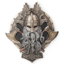 Veronese Koleksiyon Valhalla Viking Duvar Figür 23x27cm