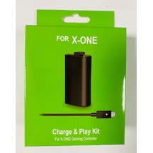 Xbox One Şarj Kiti Batarya + Şarj Kablosu