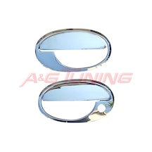 Opel Corsa C Krom Kapı Kolu 2000-2006 2Kapı-4Prç Paslanmaz Çelik N11.910