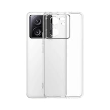 Newface - 90 - Xiaomi Mi 13t Pro Kılıf Lüx - Novapazr - Şeffaf Silikon