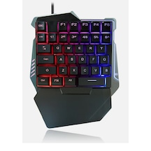 Hk Tech G7 Rgb Tek El 35 Tuşlu Kablolu Oyun Klavyesi Hk Tech G7 Rgb Tek El 35 Tuşlu Kablolu Oyun Klavyesi