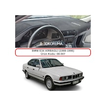 BMW E34 AİRBAGLİ (1988-1996) TORPİDO KORUMASI / HALISI / ÖRTÜSÜ / KILIFI