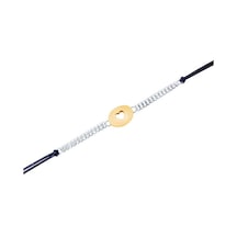 Gülaylar - Altın 14 Ayar Kalp Bileklik N11.15892 Sarı Altın