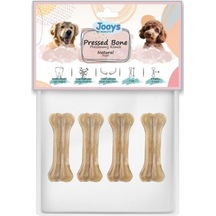 Jooys Naturel Pres Köpek Ödül Kemiği 7 Cm 4'lü