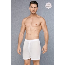 Doreanse Erkek %100 Pamuklu Dokuma Kumaş Uzun Bol Paça Boxer 1525 Çok Renkli