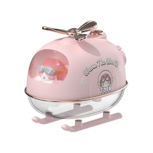 Icarer Ailesi Ifjsq07 Karikatür Nano Sprey Atmosfer Gece Lambası Nemlendirici, Özellik: Şarj Ediyor Pembe